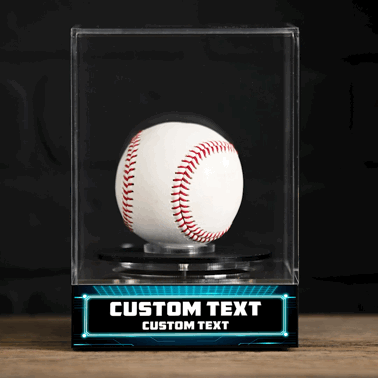 "Design Your Own"  Large Spinning Display Case