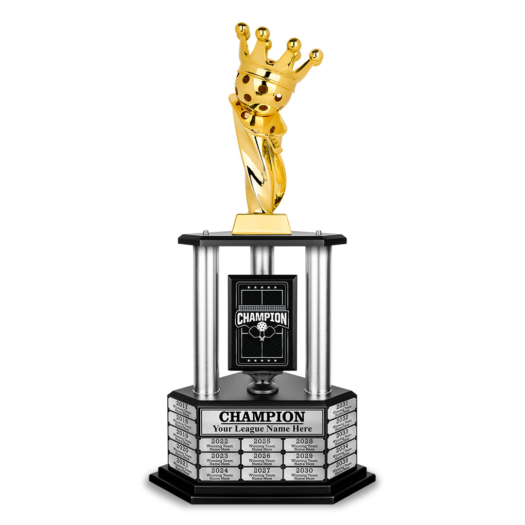 26"-36" Perpetual Pickleball Trophy