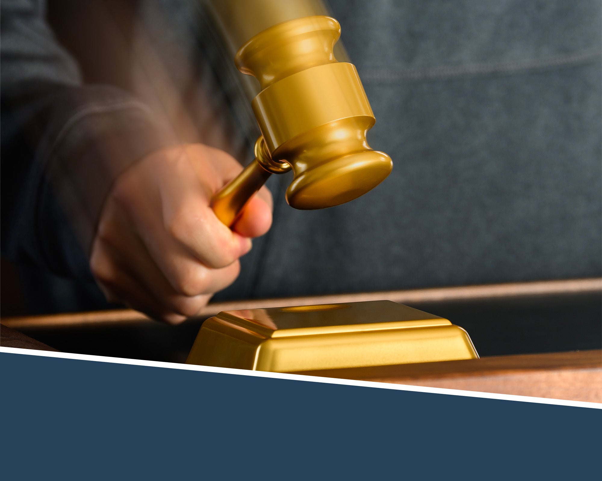 Golden Commissioner's Gavel