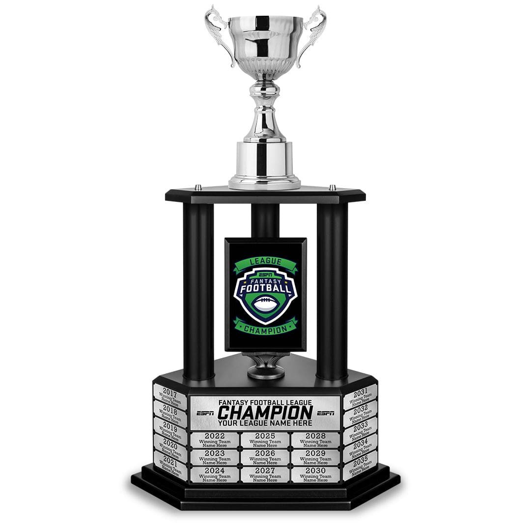 TrophySmack Exclusive Perpetual ESPN Fantasy Football Championship Trophy
