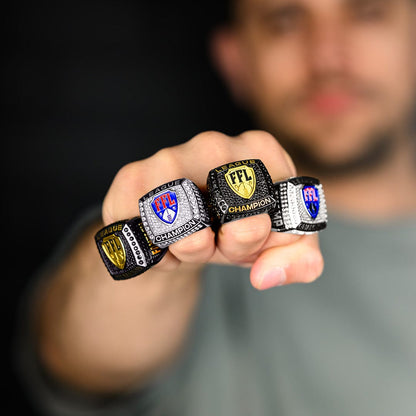 TrophySmack FFL Stunna Ring - Black/Gold