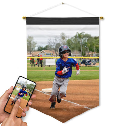 TrophySmack Hanging Wall Pennant - Custom Upload
Custom Pennant Upload