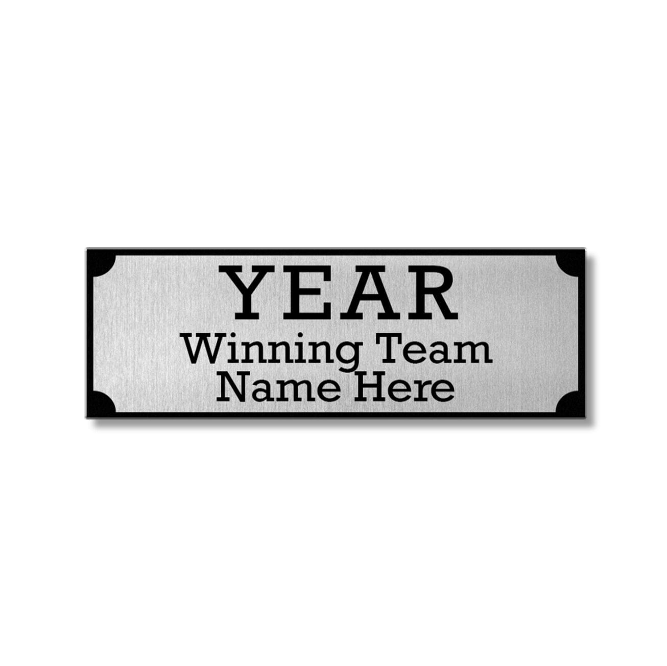 TrophySmack LEGACY Plate - For Trophies Ordered Before May 27th 2018