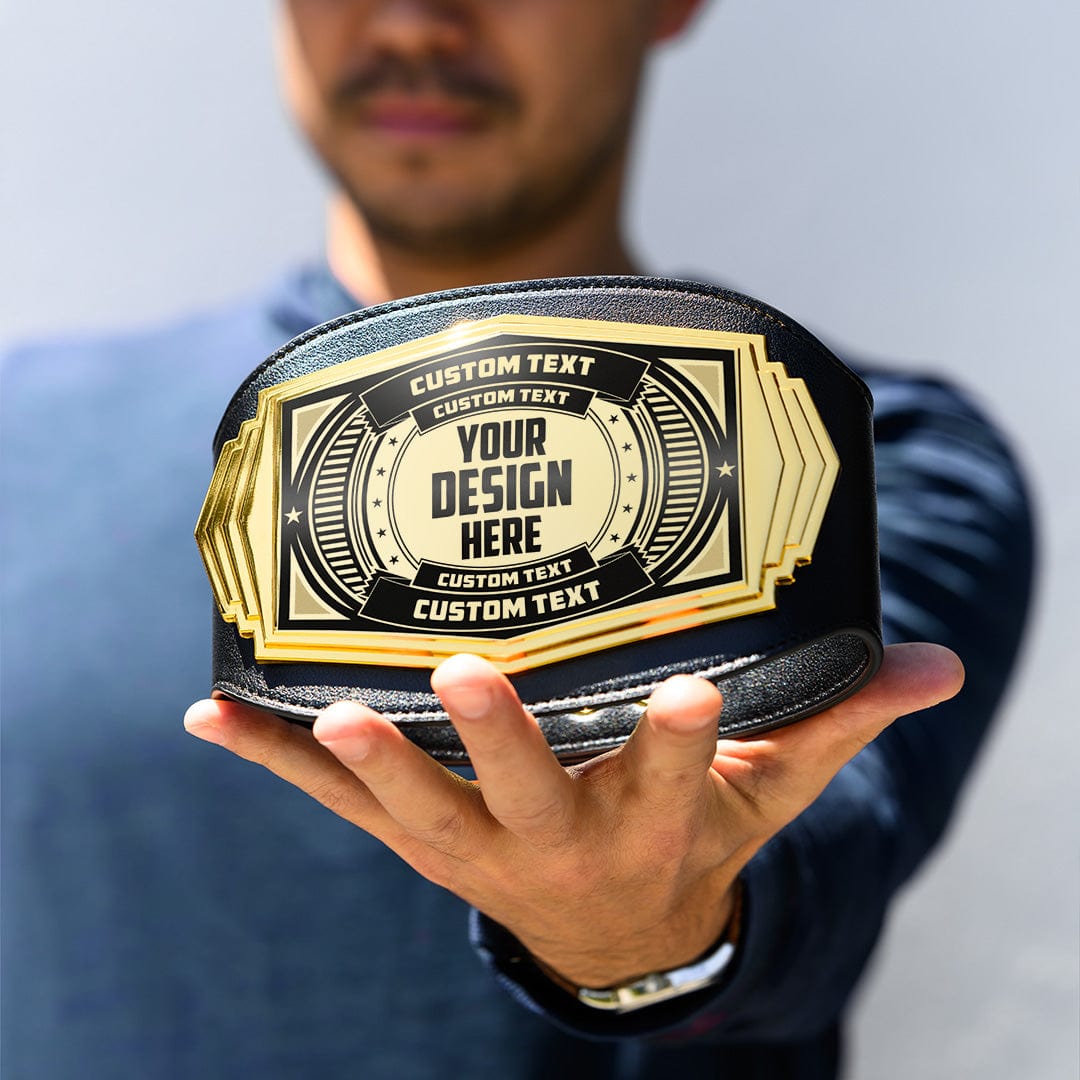 TrophySmack Mini Championship Belt - Custom 1lb Title Belt