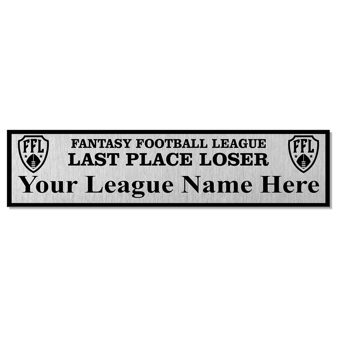 TrophySmack Perpetual League Plate - Loser