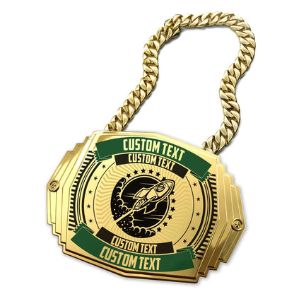 TrophySmack To The Moon Turnover Champion Chain 5lb.
