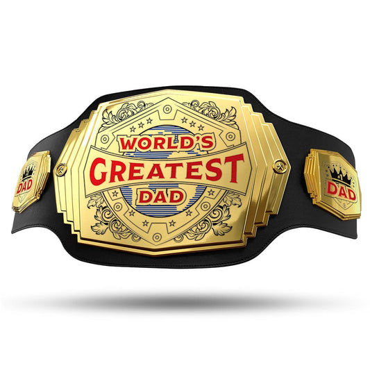 TrophySmack World's Greatest Father Championship Belt
